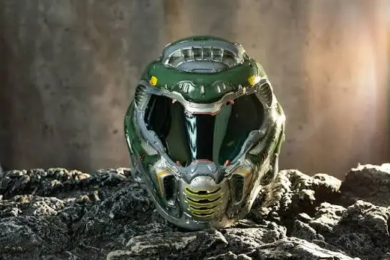 Doom slayer helmet lego