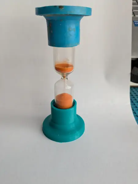 hourglass stand