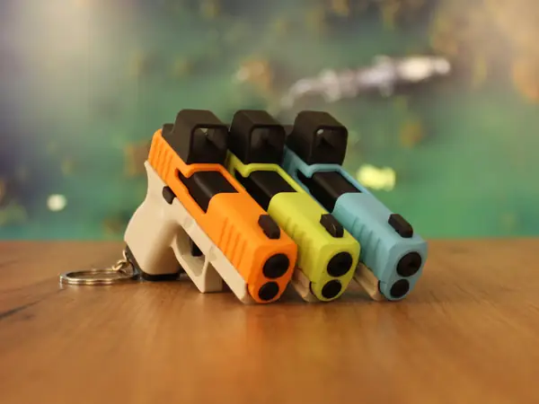 G26 Fidget Keychain – 3D-Printed Mini Slide-Action Toy