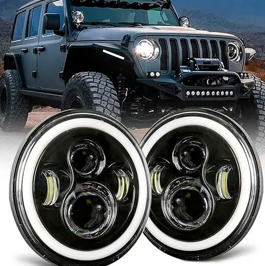 Jeep Wrangler JK, LED headlight gasket