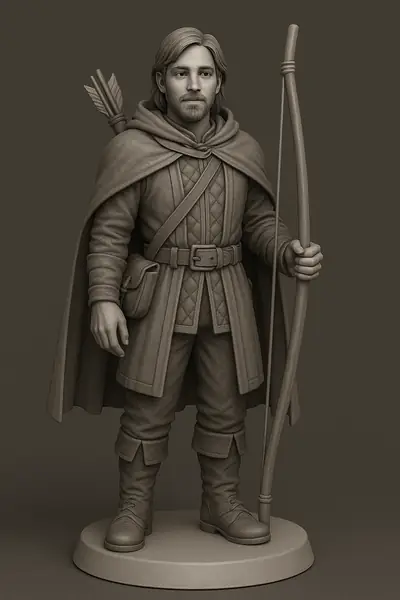 Figurine: Human LongBow Ranger