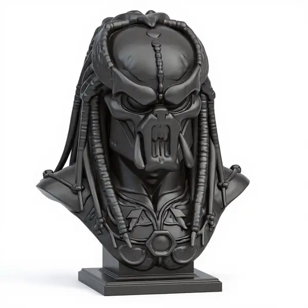Very realistic Predator bust