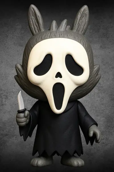 LABUBU with Scream - SCREAMBUBU!