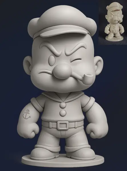 Chibi Popeye The Sailor Man