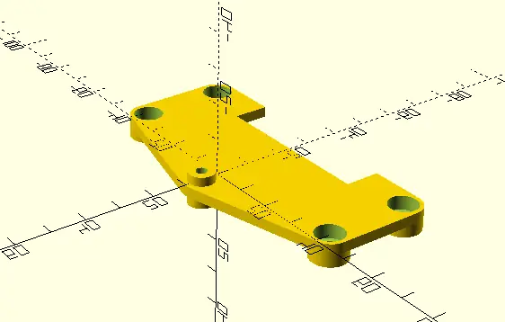 Mercedes G Class tail light mounting bracket