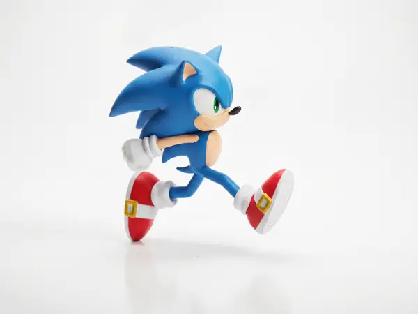 Sonic Hedgehog Gaming Figurine 3D Printable